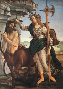 tableau de la paix Botticelli palais Pitti